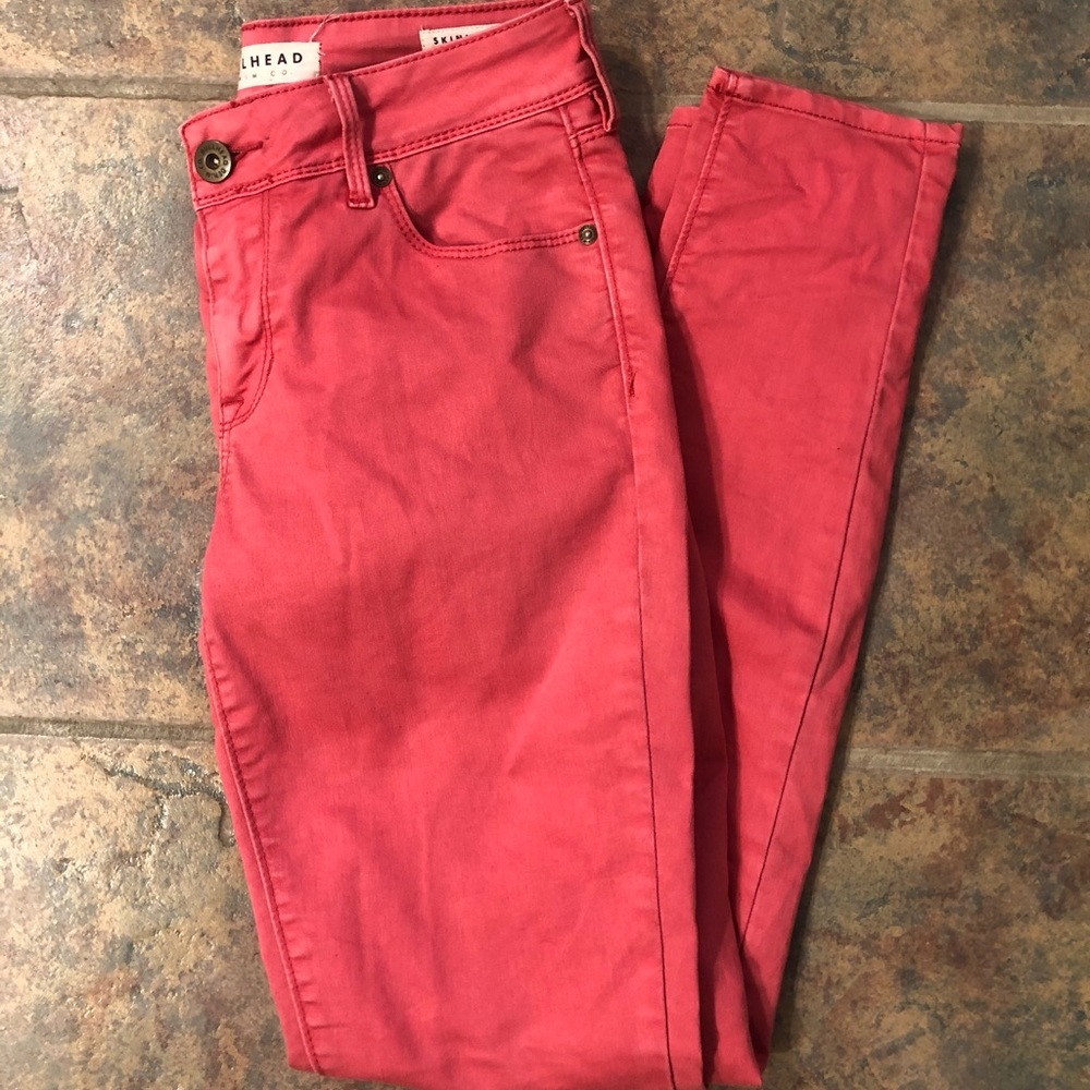 bullhead | Skinniest Size 3 Salmon Pants
